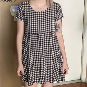 American apparel gingham dress